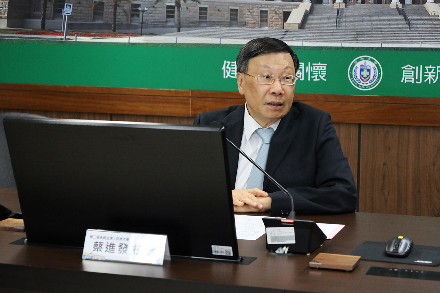 Asia University President Jeffrey J. P. Tsai stated that the M6 system facilitates diverse development and internationalization across the six universities